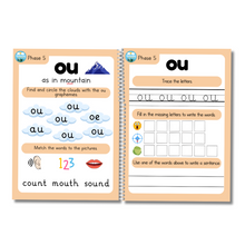 Load image into Gallery viewer, Phonics wipeable book - Phase five/ Level 3