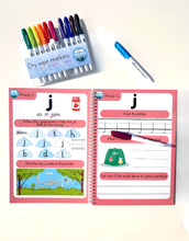 Load image into Gallery viewer, Phonics wipeable book - Phase two/ Level 1