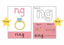 Load image into Gallery viewer, Phonics flashcards - Phase 3/ Level 2