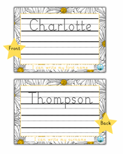 Load image into Gallery viewer, Name writing mat (First and last name)