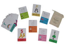 Load image into Gallery viewer, Phonics flashcards - Phase 2/ Level 1