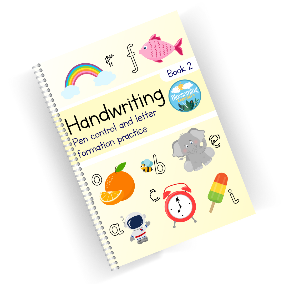 Handwriting practice book – Blossoming Learners