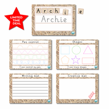 Load image into Gallery viewer, Learn To Write: Personalised Name, Handwriting &amp; Fine Motor Skills Ages 2-5
