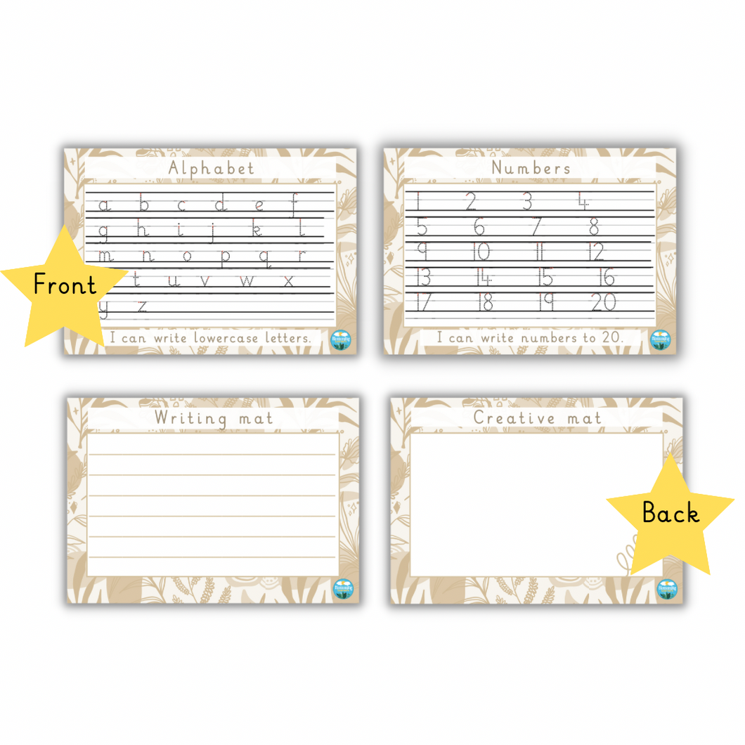 Learning mats (4 activities)